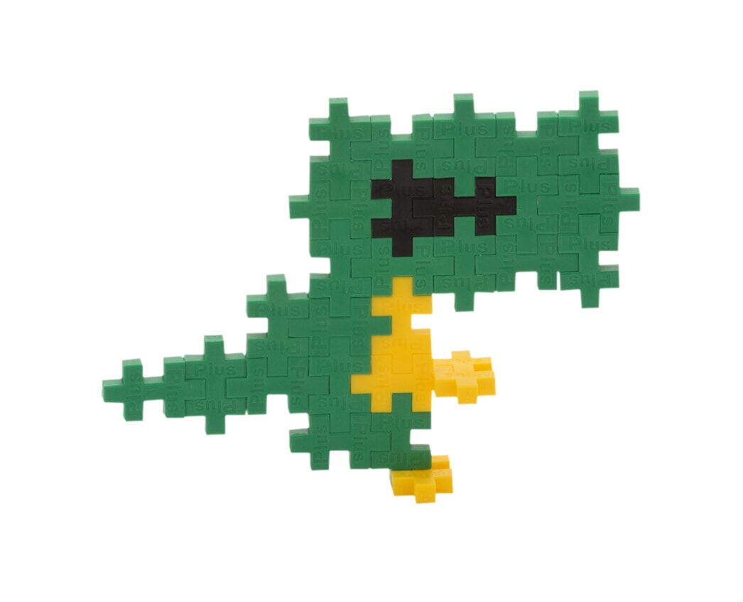 Plus-Plus Mini Basic - learn to build - 600 stuks + 2 grondplaten