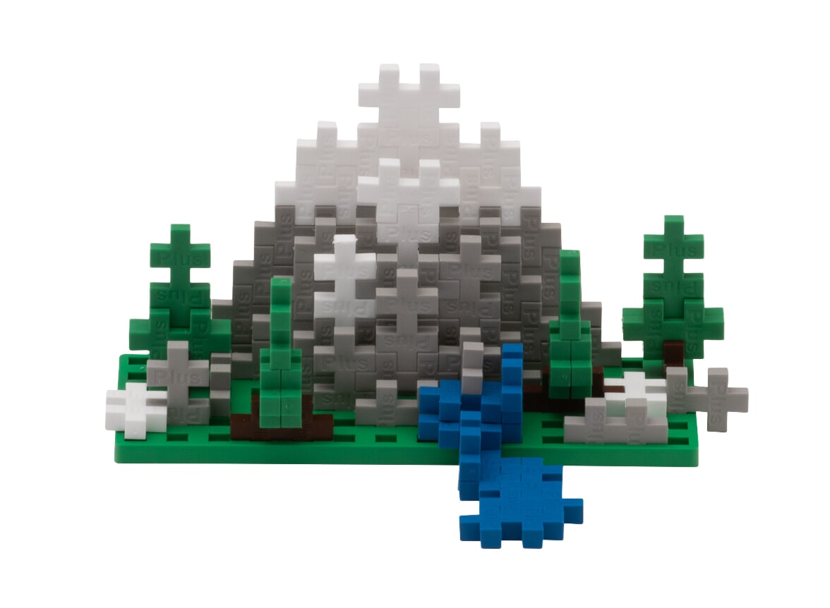 Plus-Plus Mini Basic - learn to build - 600 stuks + 2 grondplaten