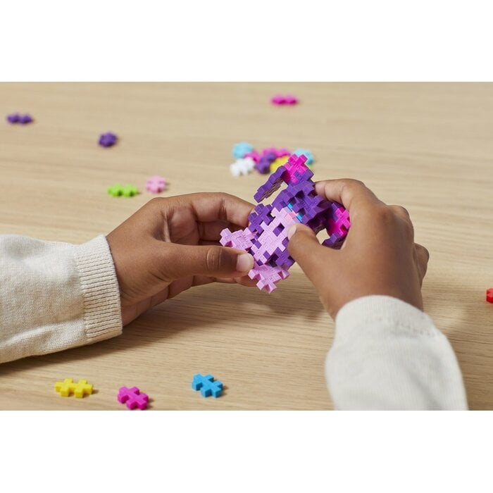 Plus-Plus Mini - learn to build, dieren - 275 stukjes en een bouwplaat