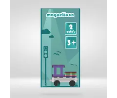 Magneticon Auto onderstellen 2 stuks - transparant