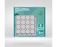 Magneticon Basisplaten 2 stuks - transparant