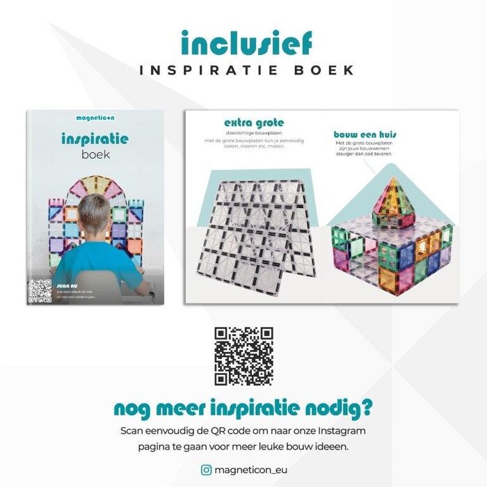 Magneticon Basisplaten 2 stuks - transparant