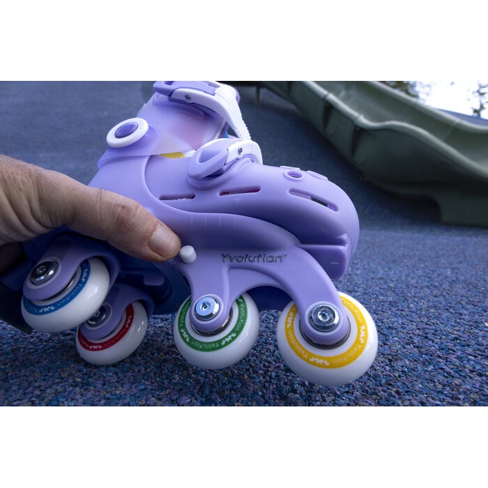 Yvolution Twista Learner Skeelers - Paars - 29-34