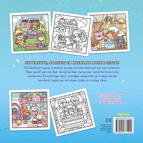 Deltas Comfy kleurboek - Cozy vintage