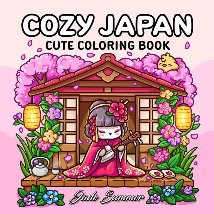 Deltas Comfy kleurboek - Cozy japan