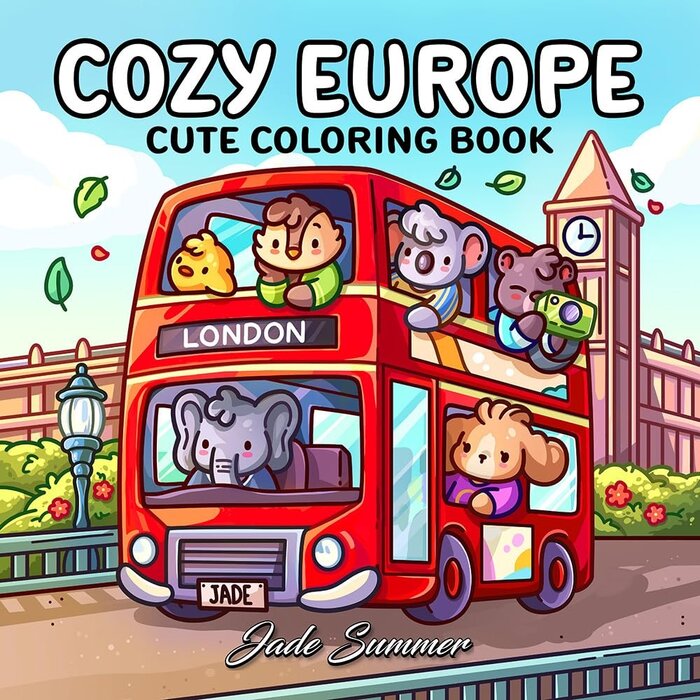Deltas Comfy kleurboek - Cozy europe