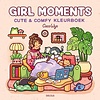 Deltas Cute & comfy kleurboek - girl moments