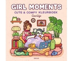 Deltas Cute & comfy kleurboek - girl moments