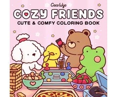 Deltas Cute & comfy kleurboek - cozy friends