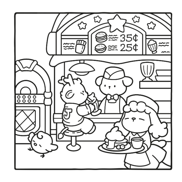 Deltas Comfy kleurboek - Cozy vintage