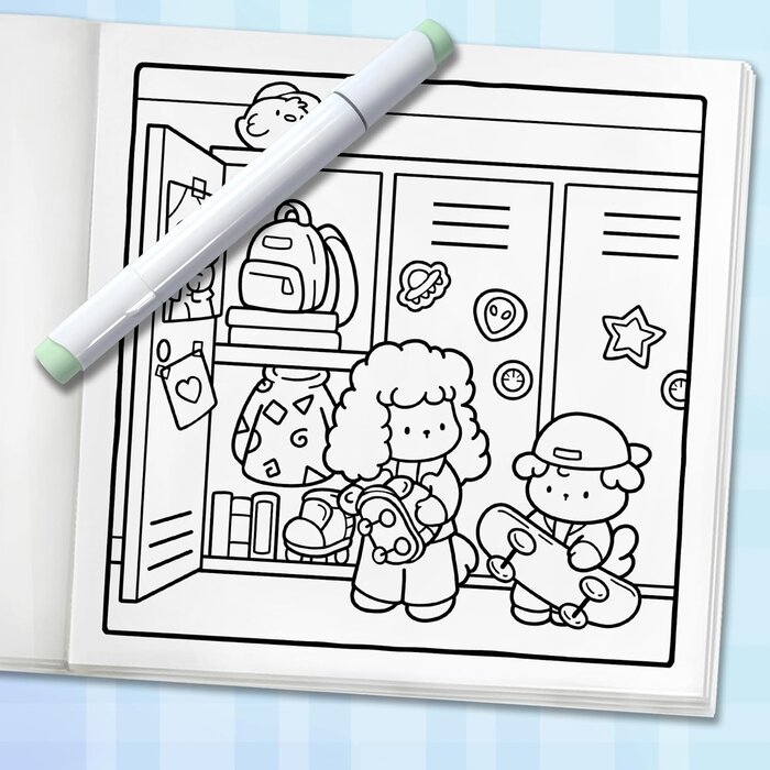 Deltas Cozy kleurboek - comfy & cute