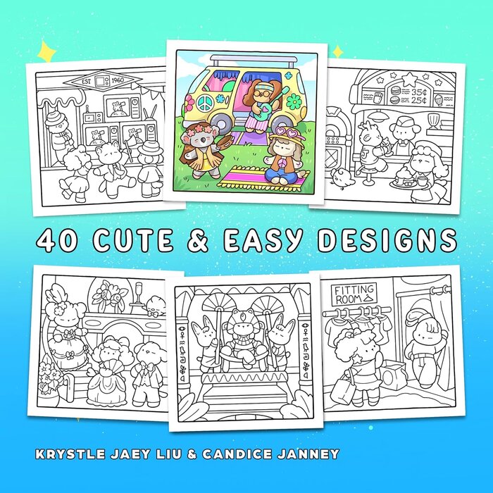 Deltas Cozy kleurboek - comfy & cute