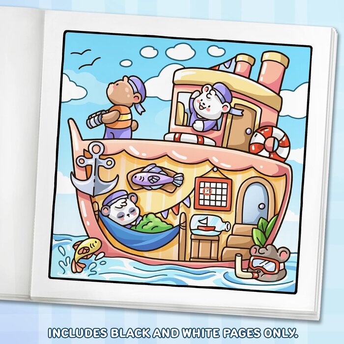 Deltas Cozy kleurboek - comfy & cute