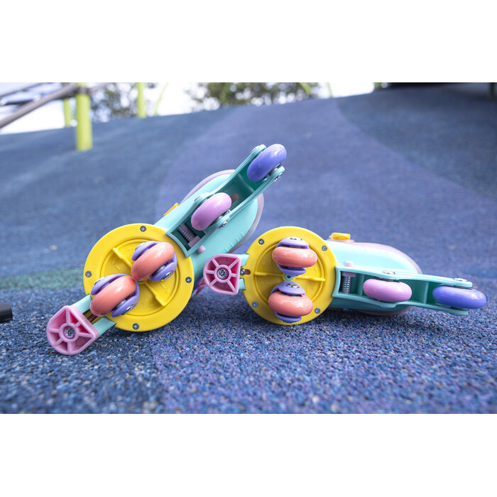 Yvolution Twista Learner Skeelers - Rainbow - 29-34