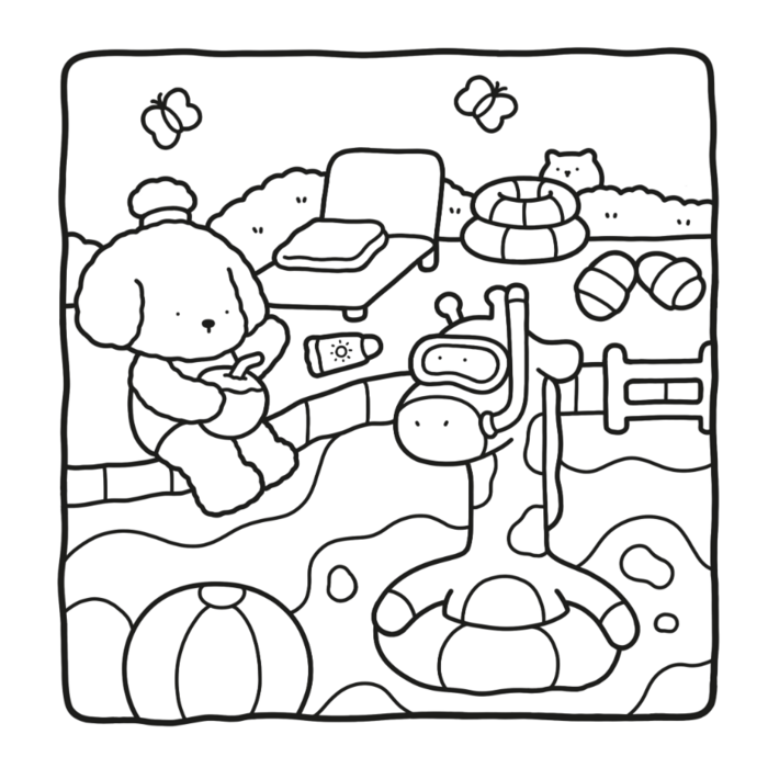 Deltas Cute & comfy kleurboek - cozy days