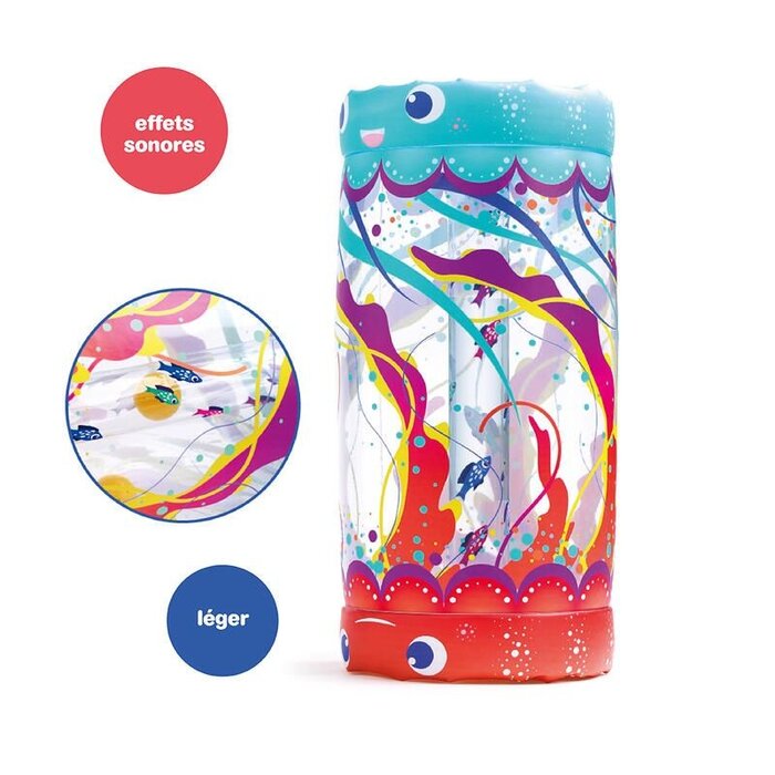 Ludi Sensorisch speelgoed - babyroller - kwal (meduse)