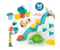 Ludi XXL badset met glijbanen - 16 delig