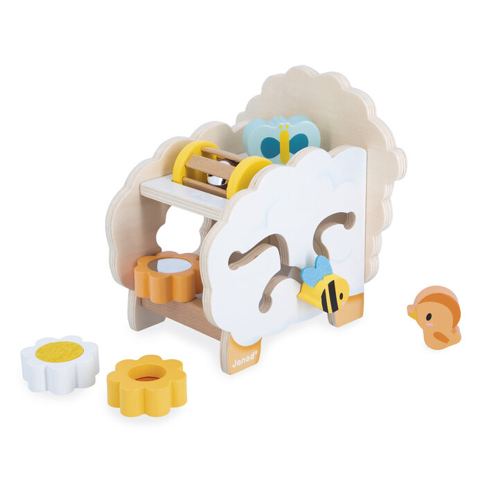 Janod Houten speelgoed - multi activiteiten schaap