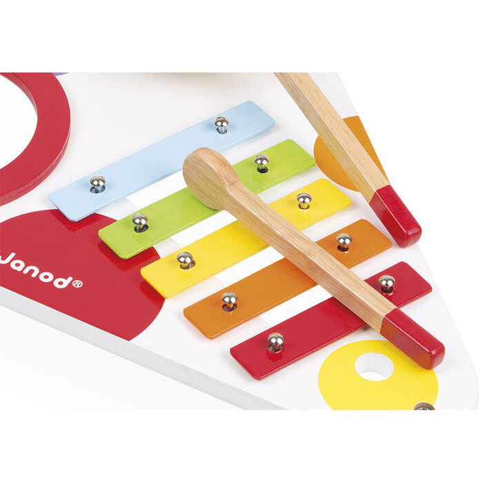 Janod Confetti - muziektafel - houten speelgoed