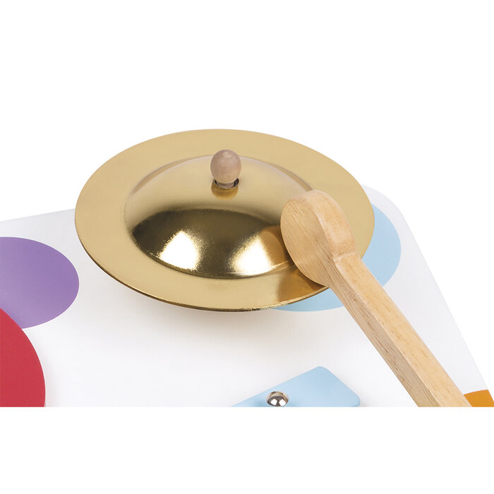 Janod Confetti - muziektafel - houten speelgoed