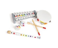 Janod Confetti - muziekinstrumenten set - houten speelgoed