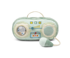 Lilliputiens stoffen radio met geluiden - Joe