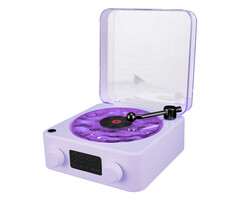 Little L nachtlamp in de vorm van een platenspeler - projector speaker - deep relax