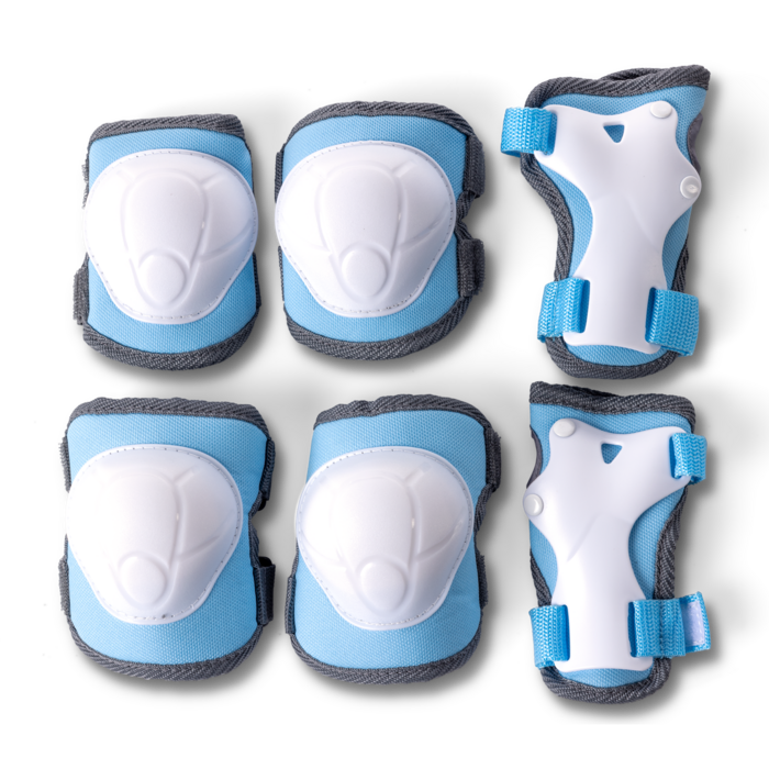 Yvolution Valbescherming voor kinderen - medium - blauw