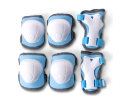 Yvolution Valbescherming voor kinderen - small - Blauw