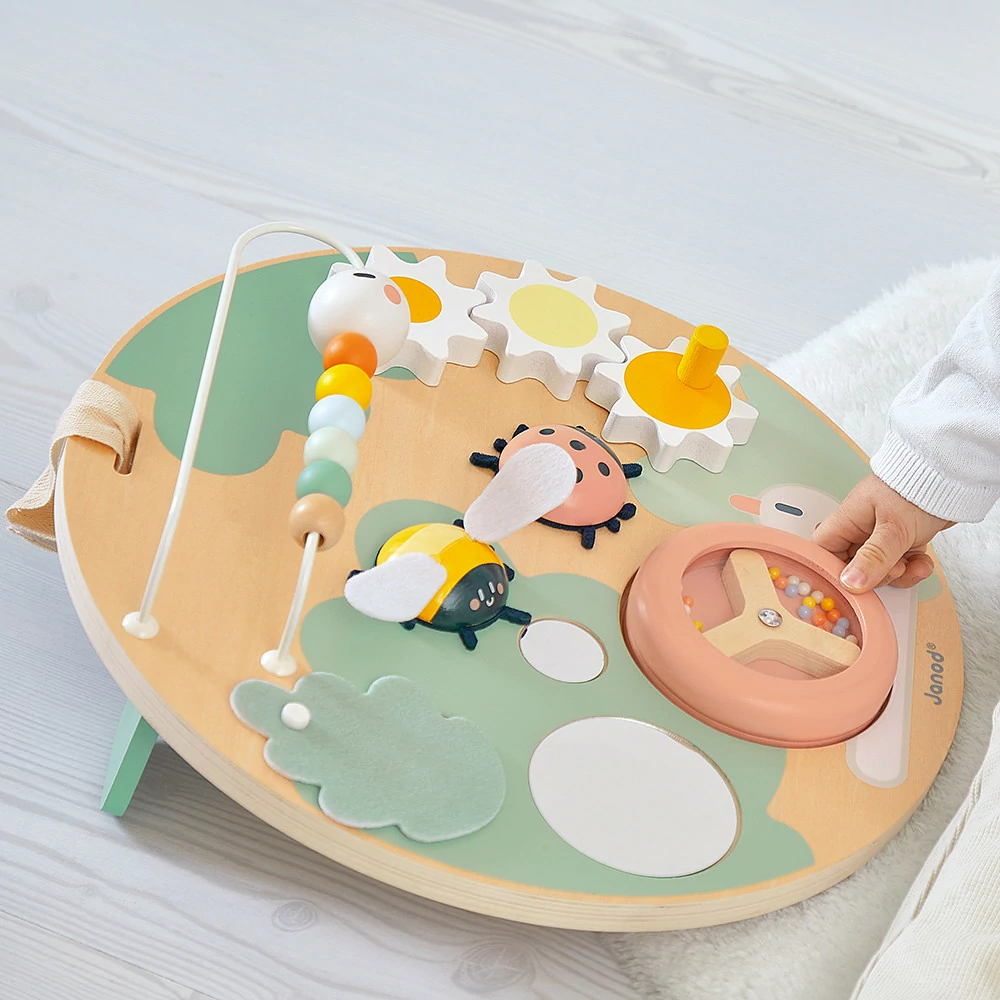 Janod Houten speelgoed - activiteitenbord - Sweet Cocoon