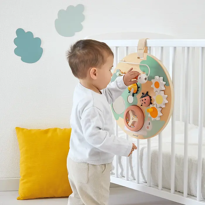 Janod Houten speelgoed - activiteitenbord - Sweet Cocoon