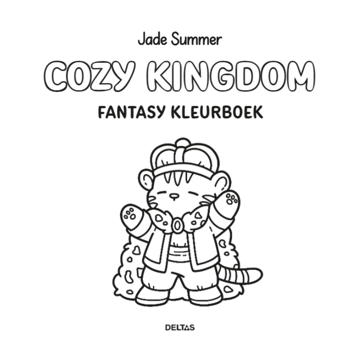 Deltas Cute & comfy - fantasy kleurboek - cozy kingdom