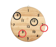 BS Toys Houten speelgoed - haakworp - ring toss