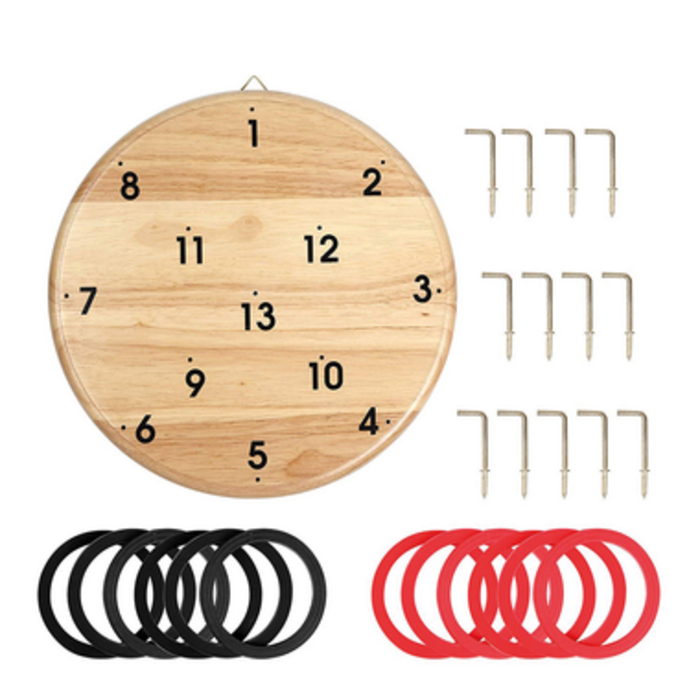 BS Toys Houten speelgoed - haakworp - ring toss