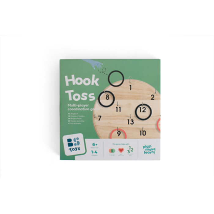BS Toys Houten speelgoed - haakworp - ring toss