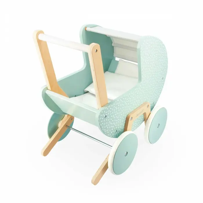 Janod Houten speelgoed - Poppenwagen - Zen