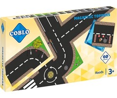Coblo Magnetische tegels - Toppers Wegen - 60 stuks