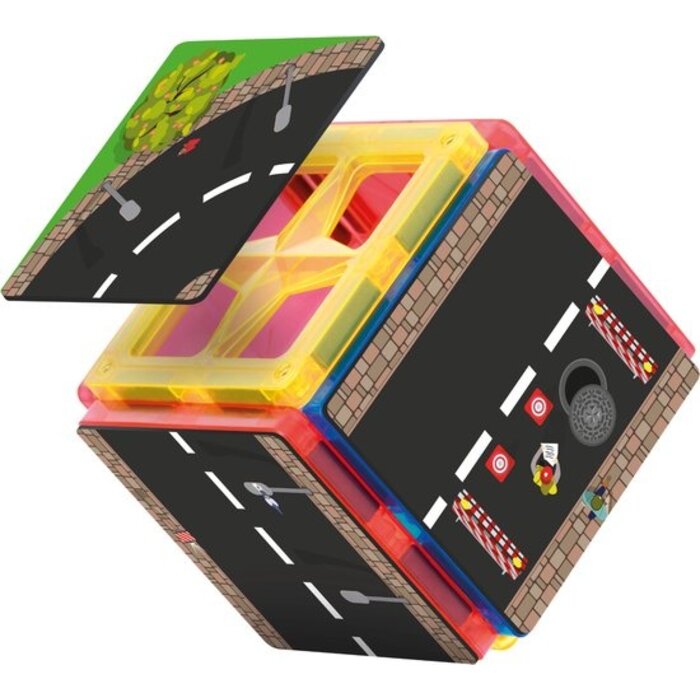 Coblo Magnetische tegels - Toppers Wegen - 60 stuks