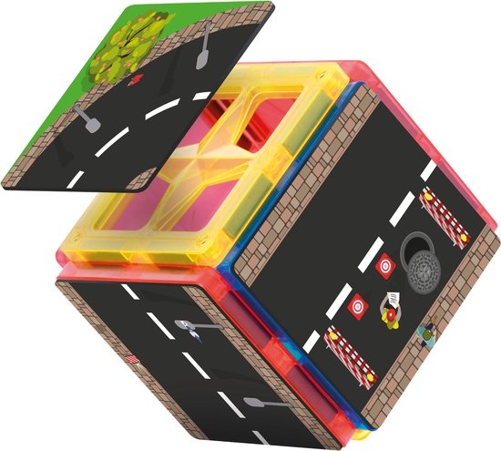 Coblo Magnetische tegels - Toppers Wegen - 60 stuks
