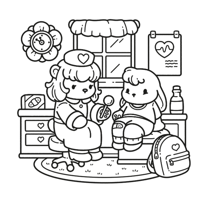 Deltas Comfy kleurboek - Cozy Jobs