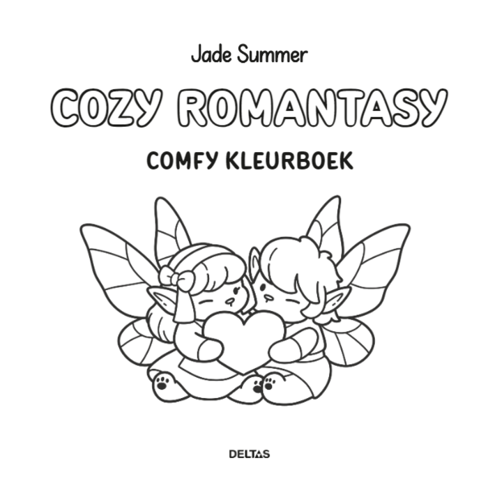 Deltas Comfy kleurboek - Cozy romantasy