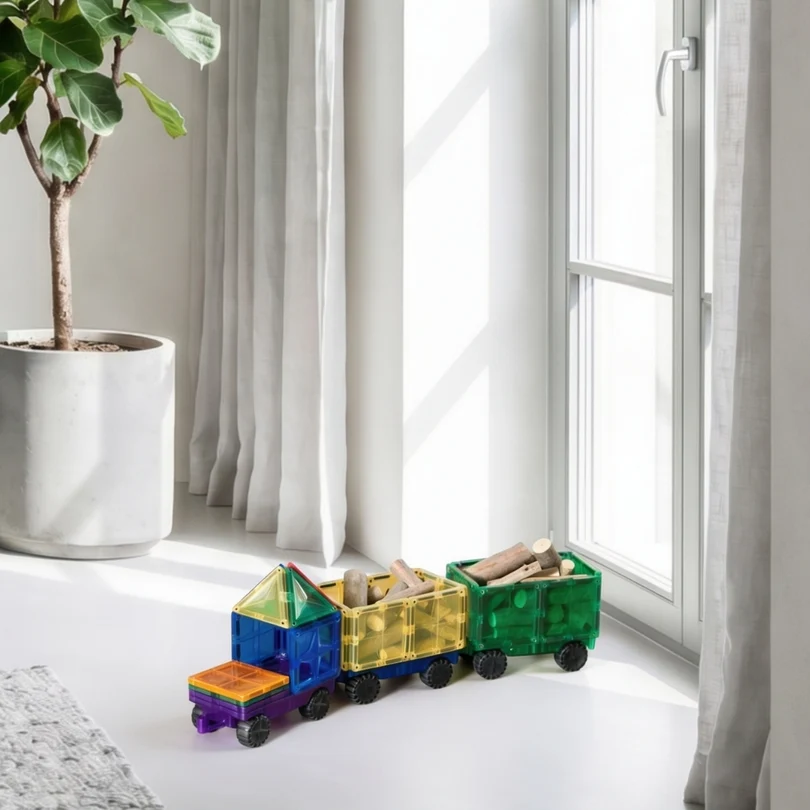 Coblo Magnetische tegels - XL set classic - 250-delig (voorheen de schoolbox)