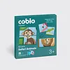 Coblo Magnetische tegels - Toppers Dieren - 60 stuks