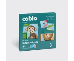 Coblo Magnetische tegels - Toppers Dieren - 60 stuks