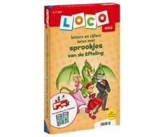 Loco Pakket - letters en cijfers leren met sprookjes van de Efteling - basisdoos met 2 oefenboekjes (mini)