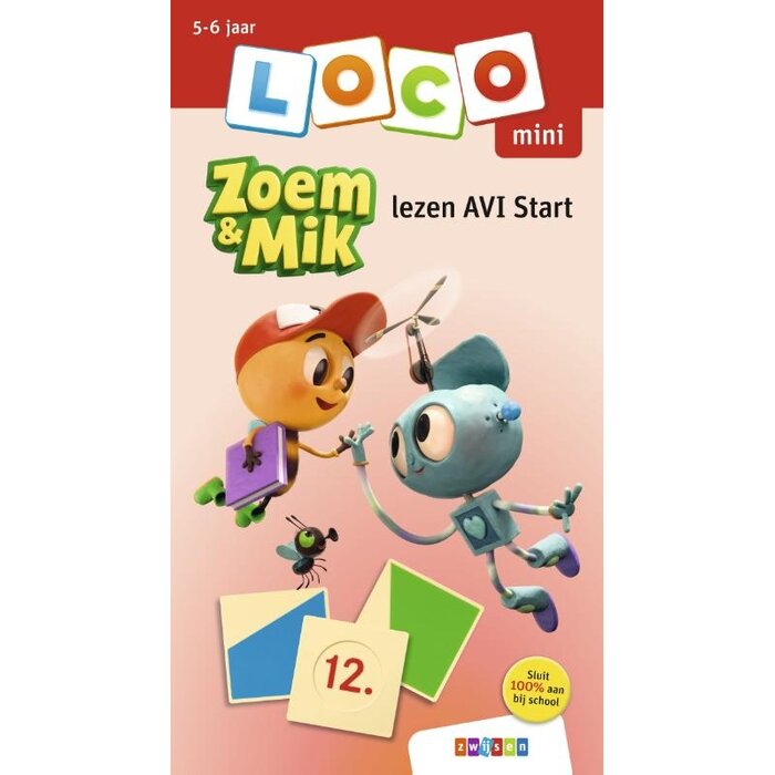 Loco Pakket - Zoem & Mik leren lezen - basisdoos met 2 oefenboekjes (mini)