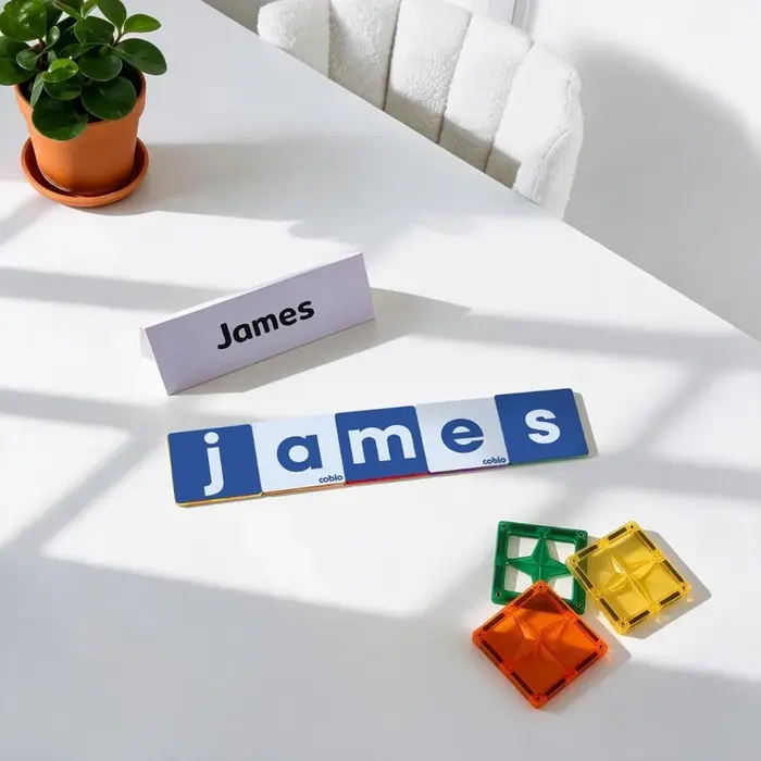 Coblo Magnetische tegels - Toppers Letters - 60 stuks