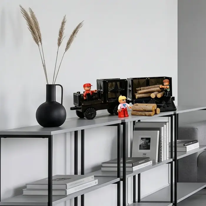 Coblo Magnetische tegels - mini figuren (4 stuks)