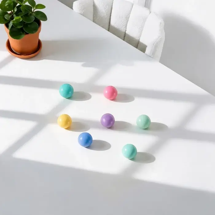 Coblo Magnetische tegels - Pastel Knikkerbaan - 100 stuks