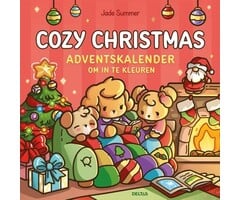 Deltas Comfy kleurboek - Cozy Christmas - adventkalender